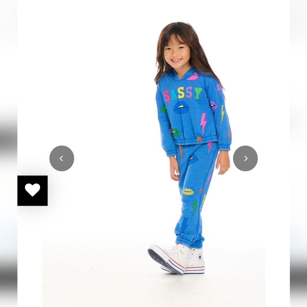 Chaser Fleece Sweatsuit for kids - LIPS & BOLTS